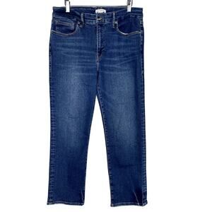 Good American 14 / 32 Good Legs Straight Jeans Indigo397 Wash Recycled Cotton